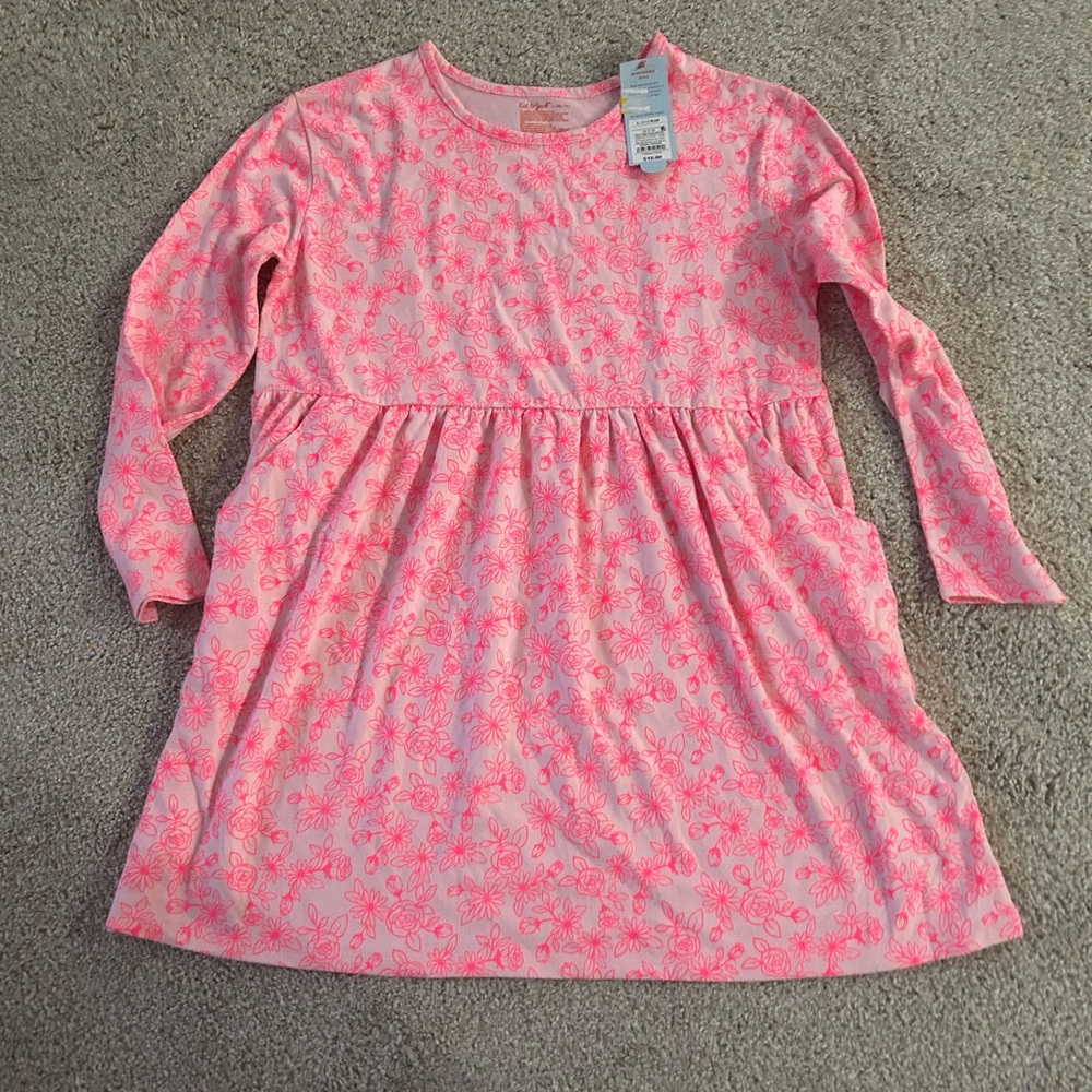 Cat & Jack Pink Floral Kids Dress